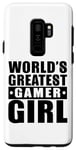 Galaxy S9+ World's Greatest Gamer Girl - Funny Gaming Case