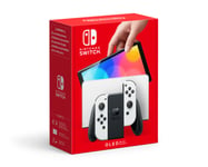 Nintendo Switch Konsol OLED - Svart &amp; Vit
