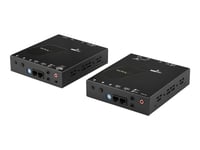 Startech.Com Hdmi Over Ip Extender Kit With Video Wall Support - 1080P - Hdmi Over Cat5e / Cat6 Transmitter And Receiver Kit (St12mhdlan2k) - Video/Ljud/Infraröd/Seriell Förlängare - Hdmi - Upp Till 100 M - Taa-Kompatibel - För P/N: St12mhdlan2r