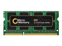 CoreParts - DDR3 - modul - 4 GB - SO DIMM 204-pin - 1066 MHz / PC3-8500 - ej buffrad - icke ECC - för Fujitsu LIFEBOOK A530, AH530