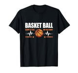 Leave it all on the court Basketball T-Shirt