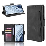 Xiaomi Mi Note 10 / 10 Pro Plånboksfodral PU-Läder 6-FACK Winston V3 Svart