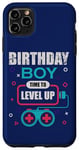 Coque pour iPhone 11 Pro Max Birthday Boy Time To Up Level Up Retro Gamer, amateur de jeux vidéo