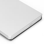 (Silver)Dvd Player For Laptop External Dvd Drive Cd Player Portable Dvd Player