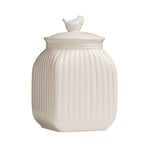 Premier Housewares Storage Jars Dolomite Flour Containers for Storage Cream Spice Jars Food Rigid Finishing Storage Containers Jar Canister 21x13x13