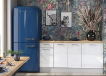 Kitchen Base Unit Set White Gloss Drawer Cabinet Cupboard 1.8m Grey Utility Ella