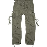 Brandit M65 Vintage Men's Cargo Trousers - Olive, S