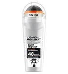 L'Oral Men Expert Shirt Protect Anti-Marks 48H Roll On Anti-Perspirant Deodorant Large XXXL 100ml