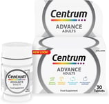 Centrum Advance Multivitamin Tablets for Men and Women, Vitamins with 24 Vitamin