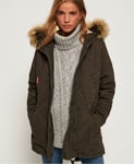 Superdry Womens Classic Rookie Fishtail Parka Coat