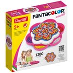 Quercetti - FantaColor Mandala Daisy peg mosaic - 1200 pieces - (QU-2101)