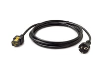 Apc - Strömkabel - Iec 60320 C19 Till Power Cee 7/7 (Hane) - Ac 240 V - 16 A - 3 M - Svart - För P/N: Smt2200i-Ar, Smt2200r2i-Ar, Smt3000i-Ar, Smt3000r2i-Ar, Srt1500xli, Srt2200xli-Kr
