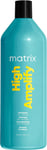 Matrix | High Amplify | Volume Shampoo to Volumise Fine, Flat Hair, Total Result