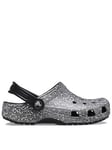 Crocs Kids Classic Clog Glitter Sandal - Multi, Multi, Size 11 Younger