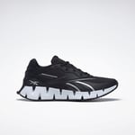 Reebok Zig Dynamica 4 Shoes Women Core Black / Cloud White Silver Metallic