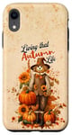 iPhone XR Fall Harvest Scarecrow Living That Autumn Life Case