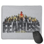 Fearless Fear The Walking Dead Customized Designs Non-Slip Rubber Base Gaming Mouse Pads for Mac,22cm×18cm， Pc, Computers. Ideal for Working Or Game