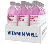 Vitamin Well Energidryck Awake Flak Hallon