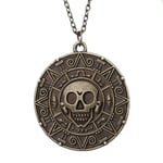 Jack Sparrow Pirates of the Caribbean Aztek Mynt Halsband