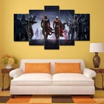 104Tdfc Star Wars Stormtrooper Large Pictures Paintings On Canvas 5 Pieces Creative Gift 5 Panel Canvas Wall Art Canvas Prints Modern Home Living Room Office Modern Decoration Gift