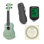 Reno RU150 Sopran Ukulele (Grøn) Startpakke