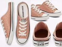 Converse Raffia Chuck Taylor All Star Dainty Mule Sneaker Sandals Slippers