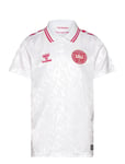 Dbu 24 Away Jersey S/S Kids Tops T-shirts Football Shirts White Hummel