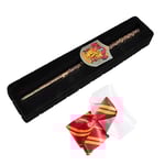 Ciao- Hermione Granger Kit de déguisement (Baguette Magique 30cm, Cravate et Emblème Gryffondor Gryffindor) in giftbox, Marron