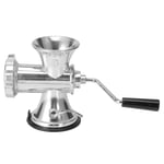 Strong Aluminum Alloy Manual Meat Grinder Sausage Stuffer Grinding Machine Ergonomic Handle with Large Feed Hole Home Kitchen Accessory