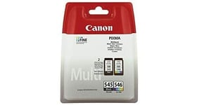 Canon cartouche d'encre pour imprimante canon pixma ip2850, mg2450, mg2550, mg2950, mx495, avec stylo bille (noir + couleur)