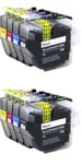 8 Compatible LC3219 (LC3217) XL inks for Brother  J5330DW  J5335DW  J6935DW