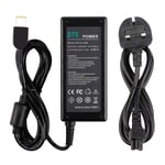 DTK 20V 3.25A 65W Laptop Charger for LENOVO thinkpad Notebook Computer PC Power Cord Supply Lead AC Adapter Yoga Edge Helix Essential Connector:【11.0 x 5.0mm】