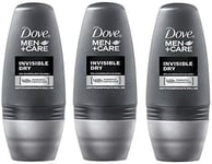 Dove Men Invisible Dry 48Hr Anti-Perspirant Deodorant Roll-On 50Ml (1.7 Fluid Ou