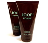 2x Joop Homme Shower Gel Body Wash for Men, 150ml, Luxury shower gel soap