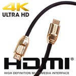 0.5M HDMI CABLE 4K/3D FAST Ethernet Internet Short Small 1080p Camera PC Laptop