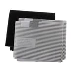 Cooker Hood Filter Kit for HOTPOINT Extractor Fan Vent 1 Carbon 2 Grease Filters