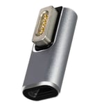 MacBook MagSafe 1 till USB-C Power Delivery Compact Adapter Silvergrå Silvergrå