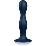 Satisfyer Double Ball-R dildo Blue 17,5 cm