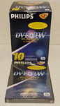 Philips DVD+RW 4x Speed 4.7 Gb 120 Min. New & Sealed Box of 9 FREE POSTAGE