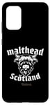 Coque pour Galaxy S20+ Whisky Highland Cow Lettrage Malthead Scotch Whisky