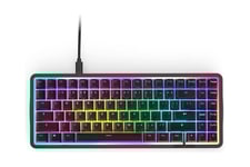 NZXT Function Elite - tangentbord TKL - QWERTZ - tysk - mattsvart Inmatningsenhet