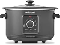 Morphy Richards 6.5L Easy Time Slow Cooker, Automatic Heat Settings, Keep Warm M