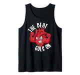 Open Heart Surgery Recovery Bypass The Beat Goes On Gift Tank Top