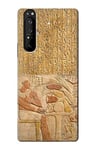 Egypt Stela Mentuhotep Case Cover For Sony Xperia 1 III