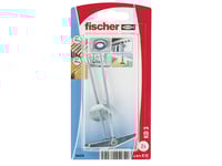 Fischer 45474, Vippbult, Tegel, Betong, Gypsum Fibre Board, Metall, Silver, Ce, 9,5 Cm