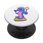 Seahorse Tennis Tennis racket Sports PopSockets Swappable PopGrip
