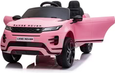 Ranger Rover Evoque 12V Elbil, Rosa