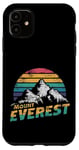 Coque pour iPhone 11 Outdoor Mountain Design Mount Everest
