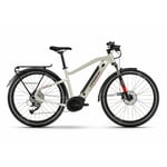Haibike Trekking 4 i500Wh 9G Altus 56 cm Beige Hybrid Elcykel