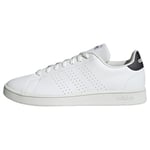 adidas Men's Advantage Base Shoes Sneaker, Core White/Core White/Carbon, 13 UK